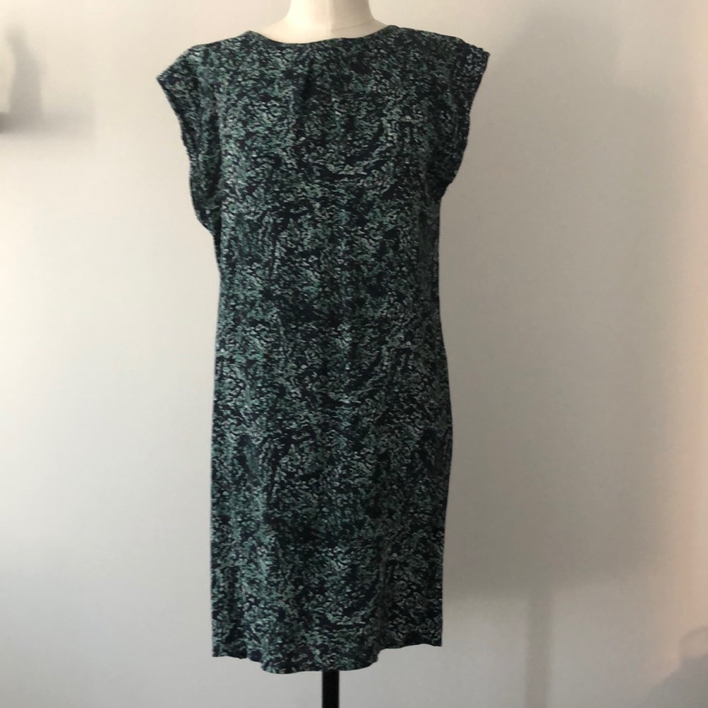 Pleated Abstract Dress by Copenhagen’s Just